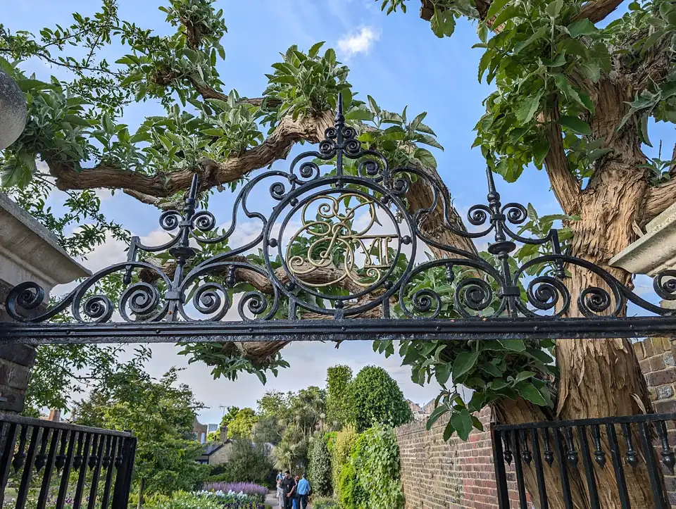 Photo: Duke's Garden entrance gate