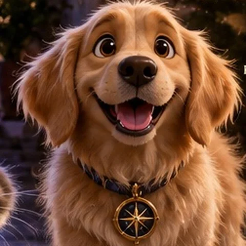 Juno, the golden puppy: loyal, friendly, always ready for adventure