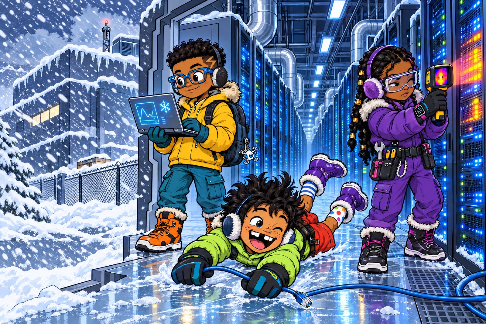 Issue 17: The Snow Day Server Meltdown