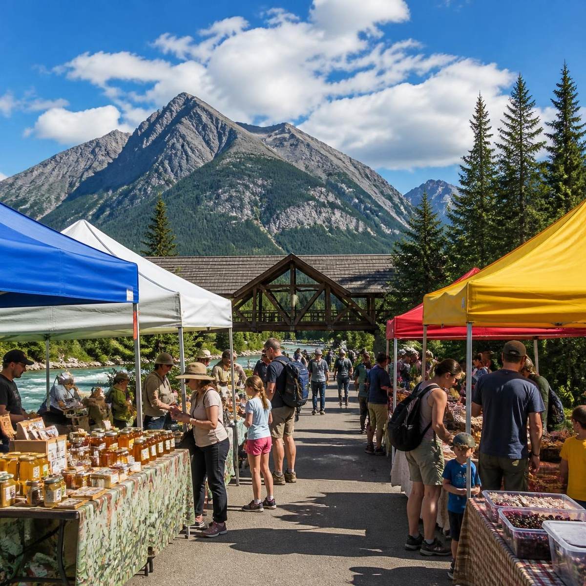 Farmers’ market, Golden