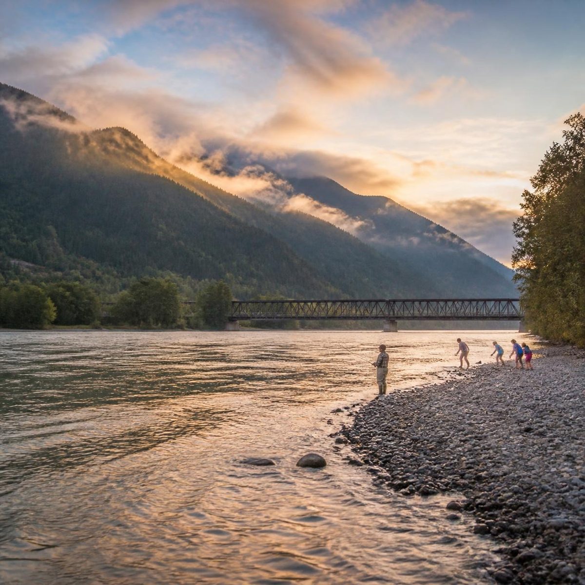 Fraser River, Hope