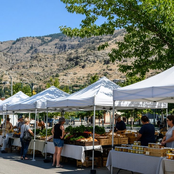 Farmers’ market, Kamloops