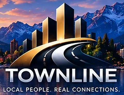 TOWNLINE logo — local people, real connections