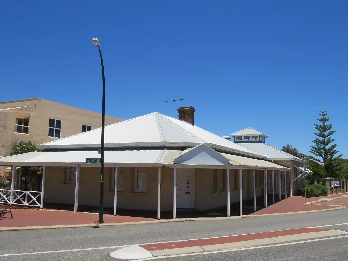The state heritage listed former Cottesloe Post Office & Telephone Exchange, Western Australia