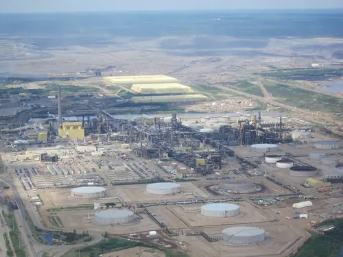 Syncrude's Mildred Lake plant in Alberta's Athabasca oil sands.